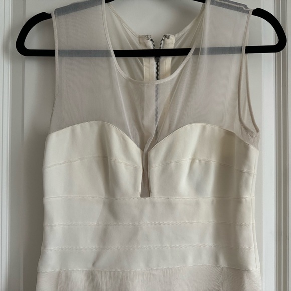 BCBG white midi dress - Picture 3 of 7